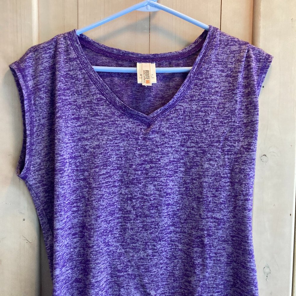 Route 66 Purple T shirt (Medium/Small)